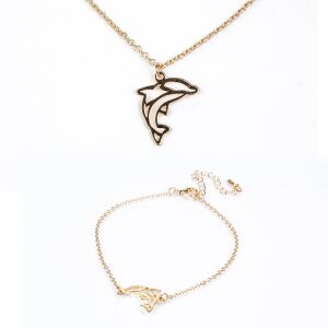 Arany tónusú Emporia Ötvözetű Szett ( Nyaklánc+Karkötő ), LGP0242 134965320 - Emporia