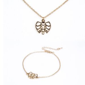 Arany tónusú Emporia Ötvözetű Szett ( Nyaklánc+Karkötő ), LGP0243 134965306 - Emporia