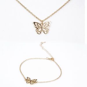 Arany tónusú Emporia Ötvözetű Szett ( Nyaklánc+Karkötő ), LGP0247 134965308 - Emporia