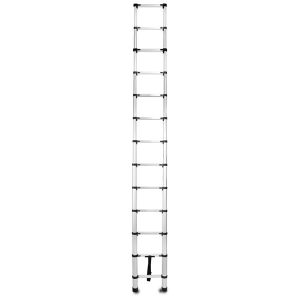 IRIS TOOLS HL-100 3,8 m Teleszkópos létra, összecsukható acél létra, 125 kg teherbírás - Létra & Állvány