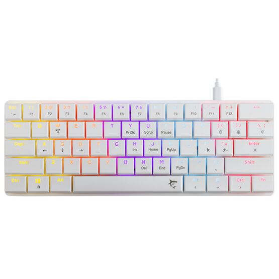 White Shark GK-006211-W/R-US NAGAMAKI vezetékes mechanikus (Red s...