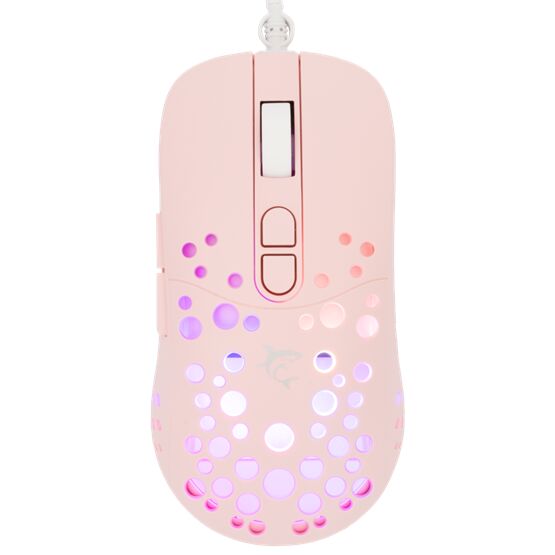 White Shark GM-9004P TRISTAN Vezetékes gamer egér - Rózsaszín