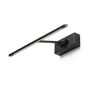 RENDL R14525 FRESCO LED fekete fali lámpa képmegvilágításhoz - Fali lámpa