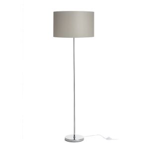 NYC/RON 40/25 állólámpa  Chintz világosszürke/króm 230V LED E27 15W 134978273 - Állólámpa