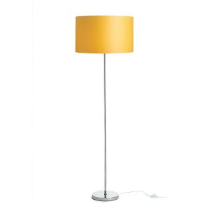 NYC/RON 40/25 állólámpa  Chintz sárgabarack/króm 230V LED E27 15W 134978281 - Állólámpa