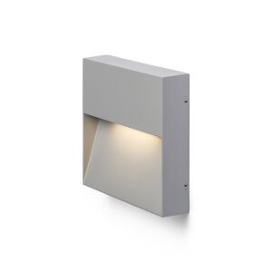 AQILA SQ fali lámpa szürke 230V LED 6W IP54 3000K 134978548 - Kültéri fali lámpa