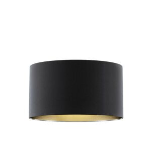 RON 55/30 lámpabúra  Polycotton fekete/arany fólia  max. 23W 134978704 - Lámpabúra