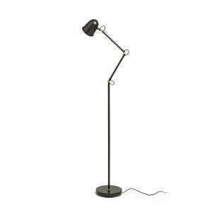 RENDL R14190 DANNY fekete és sárgaréz állólámpa olvasáshoz - Állólámpa