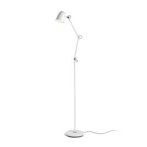DANNY fehér állólámpa állítható karral és LED E14 izzóval - Állólámpa