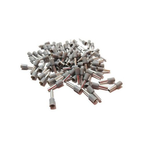 Tracon E119 4 mm2 100 db Szigetelt szürke érvéghüvely 134981611