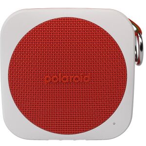Polaroid P1 czerwony przenośny głośnik Bluetooth widok z przodu - Głośnik Bluetooth
