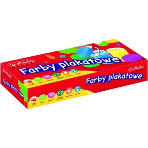 Herlitz 12 szín (12x20ml) tégelyes tempera 134984223 - Tempera