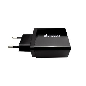 Stansson CH-300-BL univerzális fekete hálózati töltő - Stansson