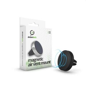 Dreamtech mágneses autós telefontartó szellőzőrácsba, fekete - Dreamtech