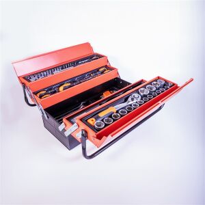 IRIS TOOLS 85 darabos szerszámkészlet fém konzolos szerszámosládában - Iris