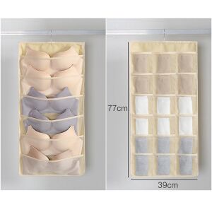 IRIS A03 akasztós tároló melltartókkal és zoknikkal, 77x39 cm - Gardrób rendszerező