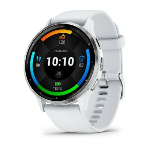 Garmin Venu 3 homokkő, ezüst kerettel, szilikon szíjjal okosóra 146447334 - Mobiltelefon, Tablet és Okosóra
