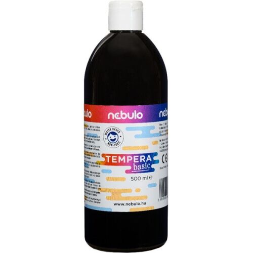 Nebulo 500ml-es fekete tempera festék 134990533