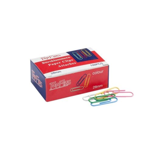 Topfirs 28mm 100db/cs színes gemkapocs 134992746