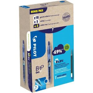 Pilot B2P Greenpack 10 db kék betéttel zseléstoll 134996769 - Toll