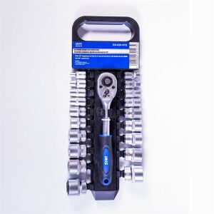 IRIS TOOLS SS-020-018 20 darabos dugókulcs készlet racsnis karral 3/8" 134998522