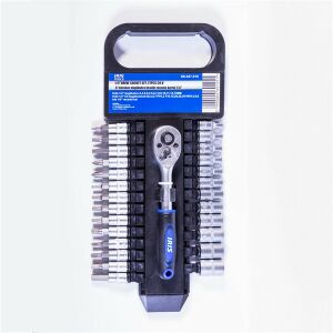 IRIS TOOLS SS-027-016 27 darabos dugókulcs készlet racsnis karral 1/4" 134998525