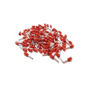 Tracon E113 1.5 mm2 100 db Szigetelt piros érvéghüvely 134999982 - Kábel érvéghüvely