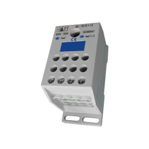 Tracon FLE-25 sínre szerelhető/ szürke/ 2×25mm2 / 2×25mm2/ 400VAC/ 101A főáramköri leágazó kapocs 135001451 - Sorkapocs