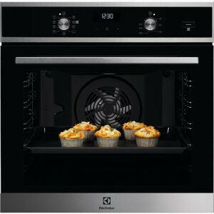 Electrolux EOD5H70X fekete beépíthető sütő muffinokkal - Sütő