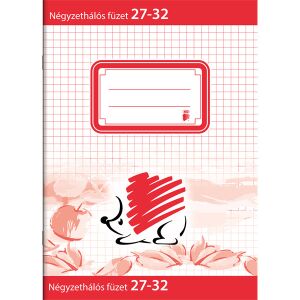 ICO Süni A5 27-32 négyzethálós füzet 135002279 - Irodaszer & Írószer
