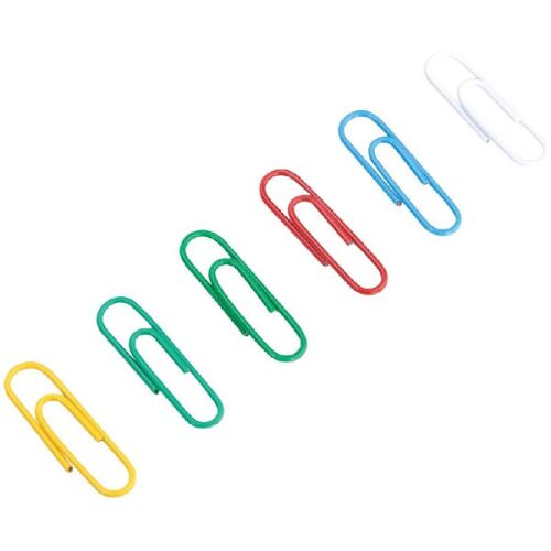 Deli Essential 29 mm-es 100db színes gemkapocs 135002317