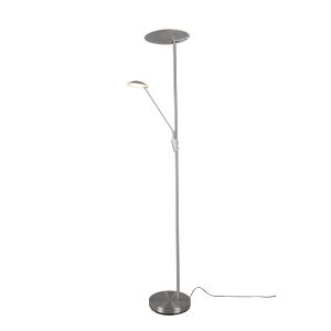 TRIO Edmonton nikkel állólámpa, állítható olvasólámpa - Állólámpa