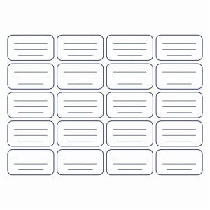 Herlitz 20db-os iskolai etikett 135005492 - Füzetcímke