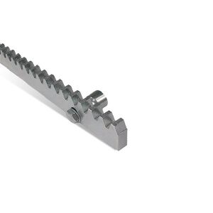 CRMACC12MM horganyzott rozsdamentes acélból 1 m hosszú fém fogasléc 135008462 - Kapunyitó rendszer