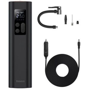 Baseus CRCQ000001 mini fekete autókompresszor 135009500 - Baseus