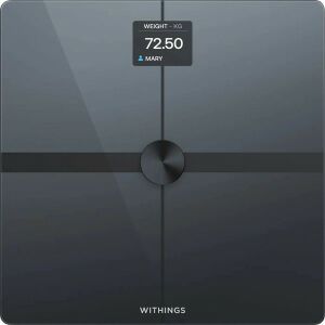 Withings Body Smart All-Inter fekete személymérleg 135009796 - Testelemző készülék