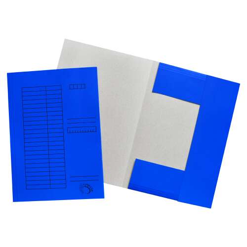 Dosar cu chingă a4, carton 230g., bluering®, albastru