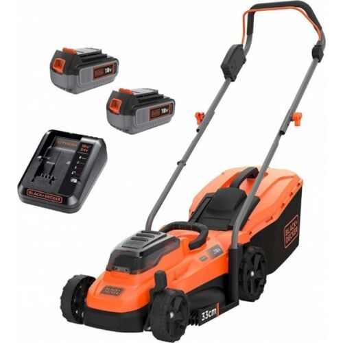 Black & Decker BCMW3318L2-QW akkumulátoros fűnyíró akkumulátorral és töltővel