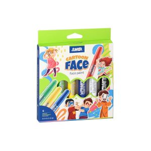 PD Junior - 6 Színű Kreatív Arcfesték Készlet 135014850 - Arcfesték