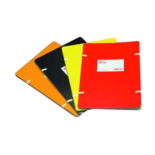 bluering® A4 szalagos irományfedél, fekete, 1050g, 4 színben