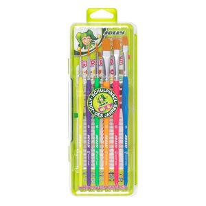 Jolly Neon 6 darabos ergonómikus fogós ecsetkészlet 135015964 - Iskolai ecset