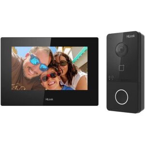 HiLook VI-K43P /7" Wifi PoE beltéri/2MP PoE kültéri/Felületre szerelhető/ egylakásos IP kaputelefon szett 135016653 - Hilook