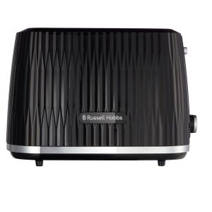 Russell Hobbs Eden Fekete 2-Szeletes Kenyérpirító - Kiolvasztás, Zsemlemelegítő 139937358 - Vízforraló, Kenyérpirító, Szendvicssütő és Asztali grillsütő