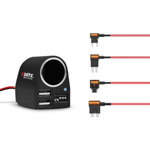 Xblitz R5 multifunkciós fekete autós gyorstöltő 135019196 - Autós töltő