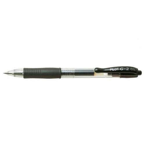 Pilot G2 - 0.5mm Fekete Zselés Rollerball Toll 135024004
