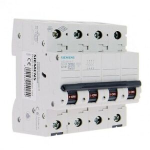 Siemens 5SL6410-7 6KA 4P C 10A kismegszakító 135024899 - Siemens