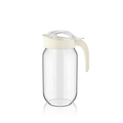 IRIS C-00124 Fiore üvegkancsó 1.000ml, fekete vagy elfántcsont színű 135026882