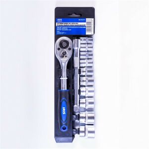 IRIS TOOLS SS-012-017 12 darabos dugókulcs készlet racsnis karral 3/8" 135028461