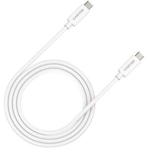 Canyon UC-44 USB4 - USB4 M/M adatkábel 1m fehér 135028563 - USB kábel