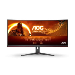 AOC CU34G2XE/BK 34 hüvelykes UWQHD Ívelt Gamer Monitor - AOC